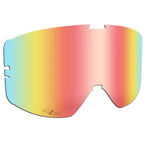 509 F02000700-000-401 Kingpin Fuzion Goggle Anti-Fog Anti-Scratch Quick Change Lens Fire