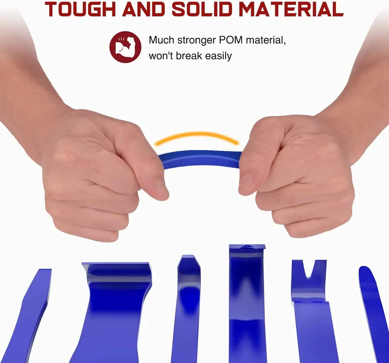 8 Pcs Auto Trim Removal Tool Set Blue