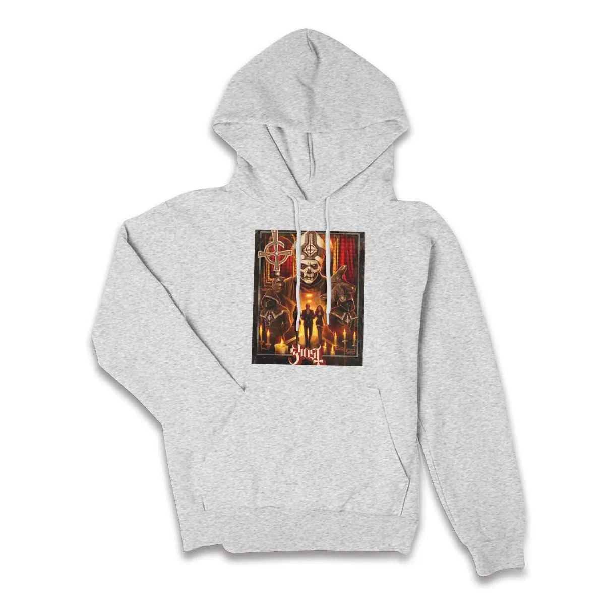 AP.Room Ghost Bc Women's Pattern Printed Sports Sweatshirts Hoodies Pockets Gray
