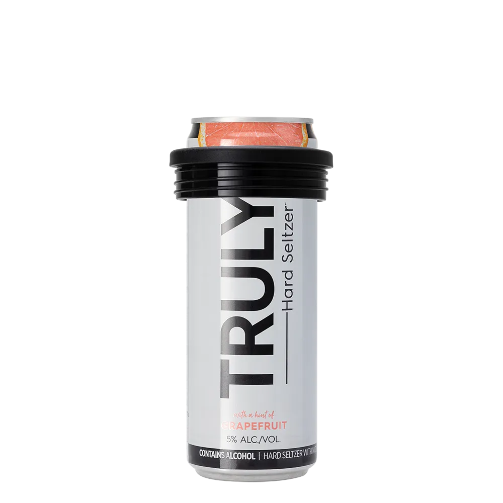 Black Replacement Ring 12oz Skinny Can Cooler