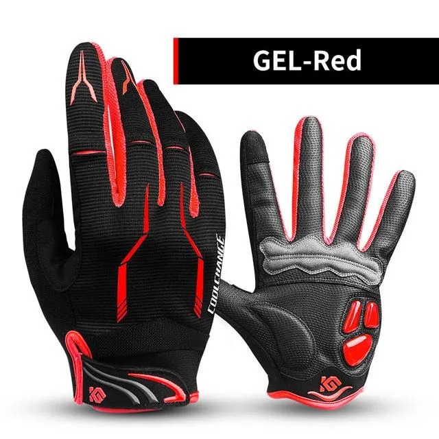 Cycling Gloves Touch Screen GEL Bike Sport Shockproof Gloves