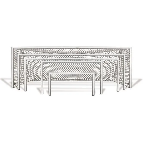 Golden Goal™ 44 Sr. Club-PB Square Aluminum Portable Soccer Goal