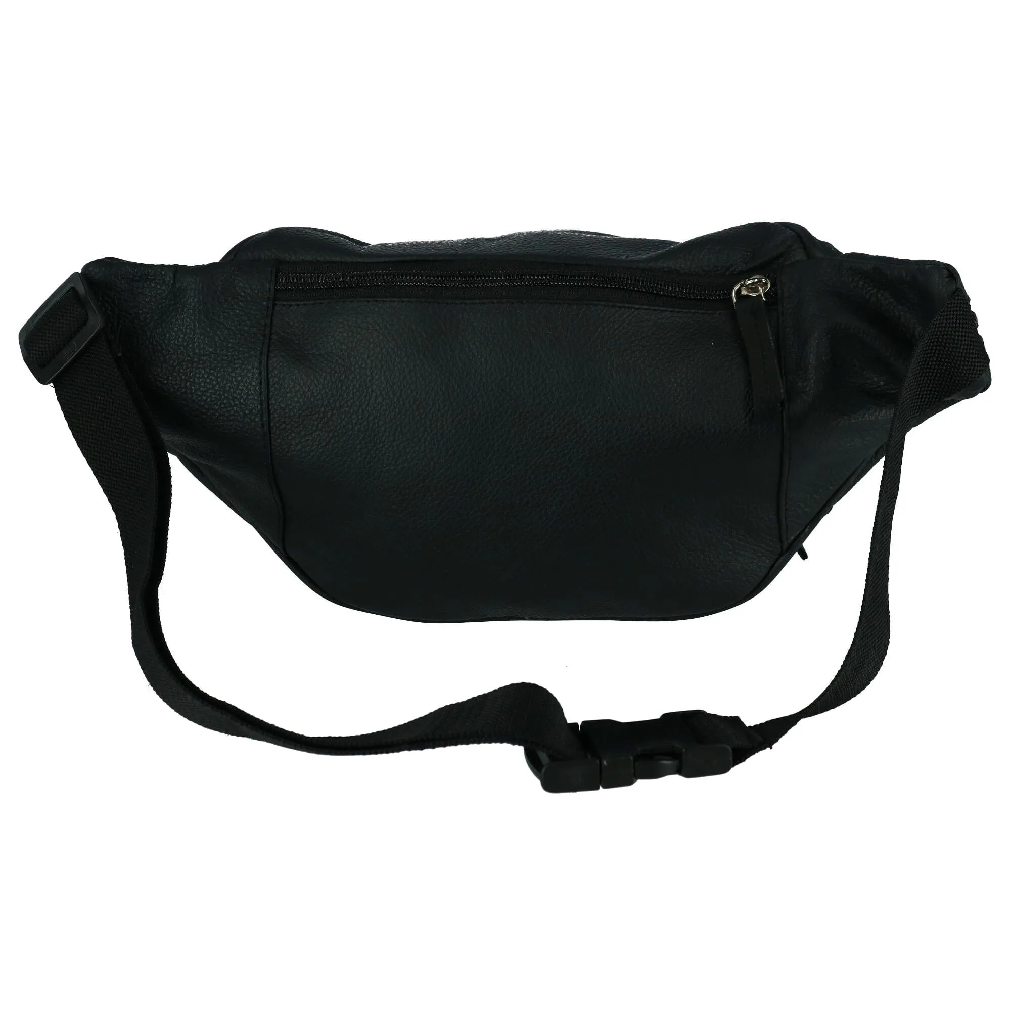 Leather Impressions Leather Fanny Waist Pack With Multiple Pockets