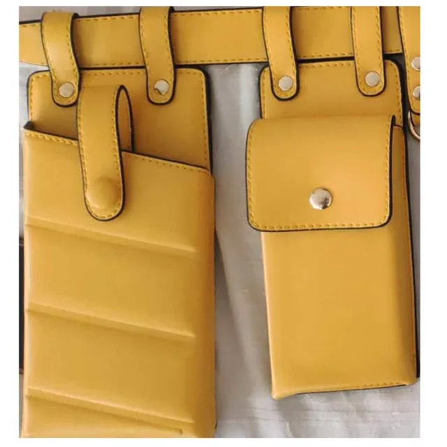 Leather Waist Belt Bag