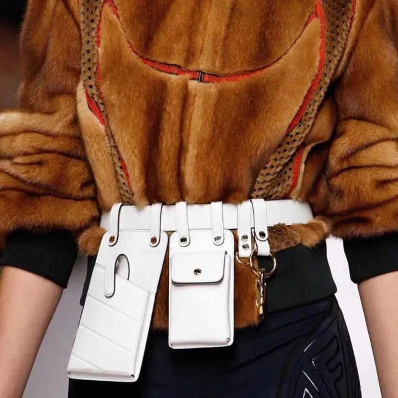 Leather Waist Belt Bag