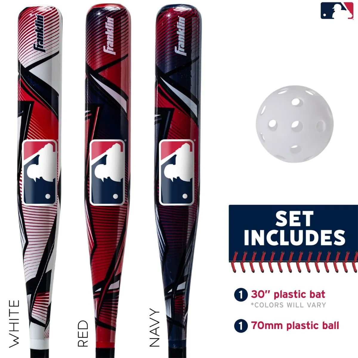 MLB Slammin Bat & Ball