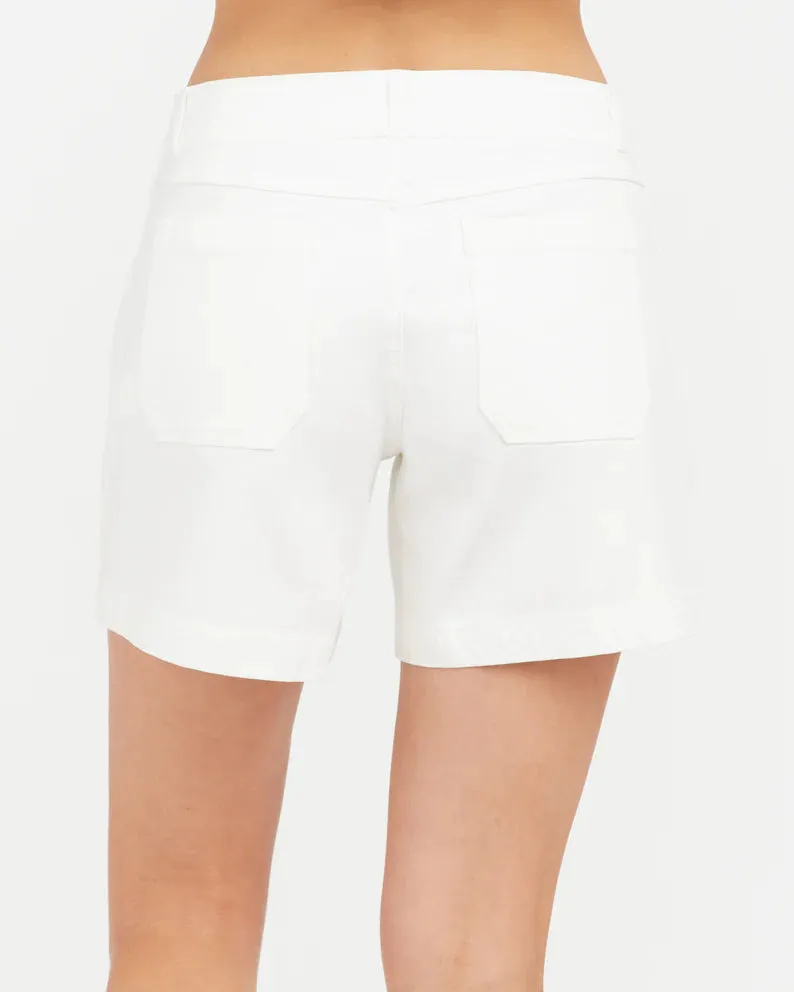 Spanx - Shorts - Stretch Twill - White