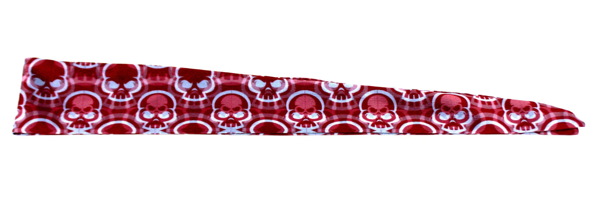 Tie Back Bonehead Burgundy Grey (SKU 7523)