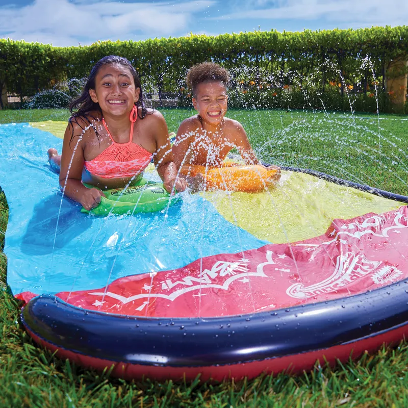 Wham-O Slip 'N Slide Wave Rider Double 16Ft (4.8M) With 2 X Boogies